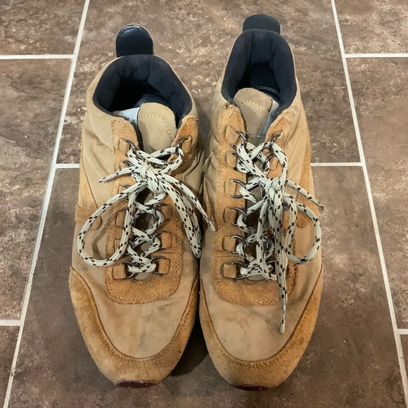 Rag & Bone Suede Recycled Shell Sneakers Size 8.5 - Picture 3 of 5